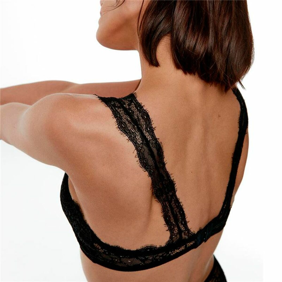 Bra Black Limba Halter Piaf Gardenia Black-2