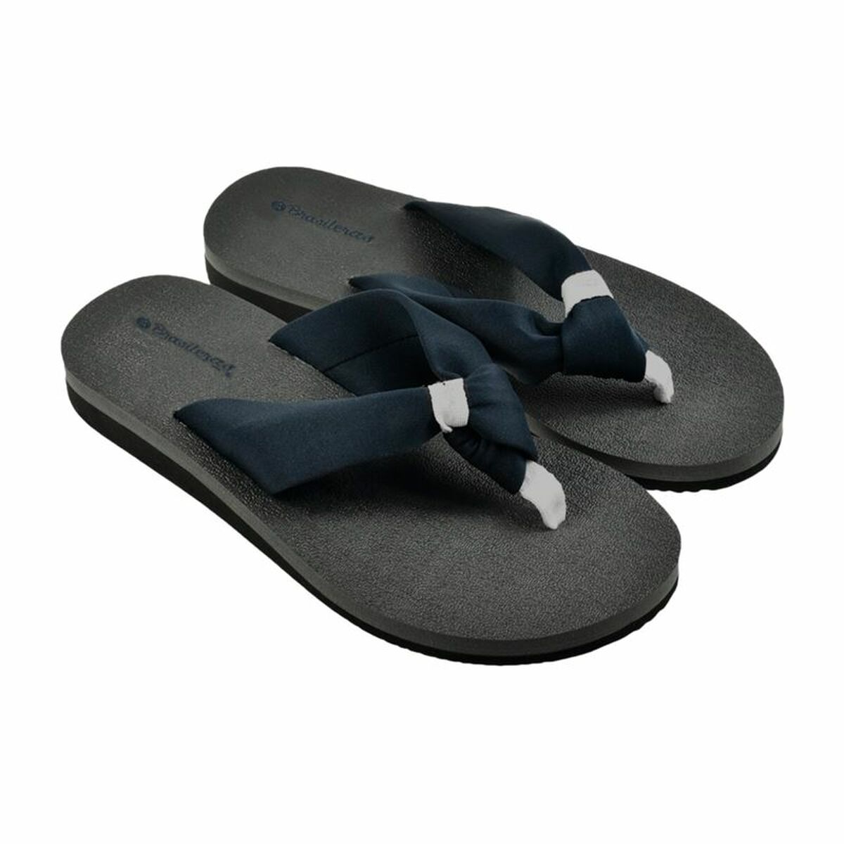 Women's Flip Flops Brasileras Nudo  Blue-0