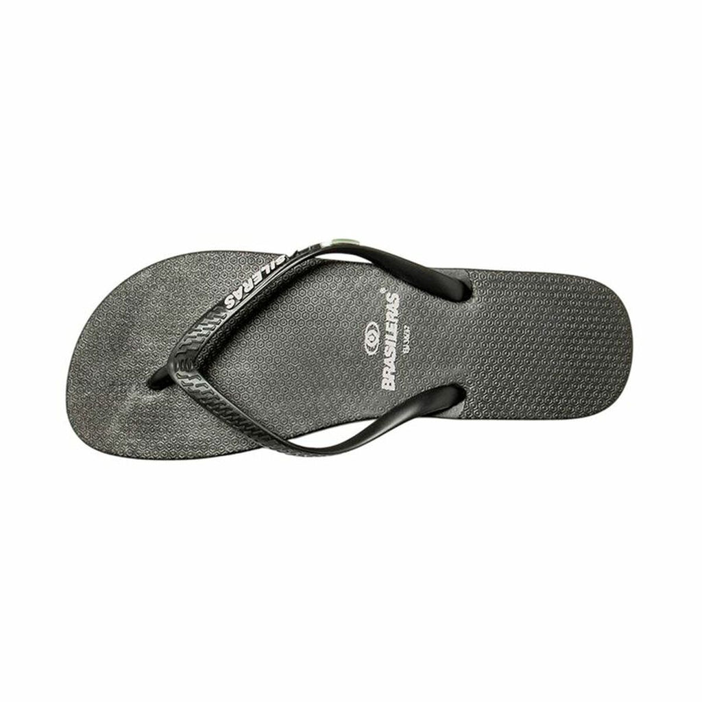 Women's Flip Flops Brasileras Classic Pro Black-2