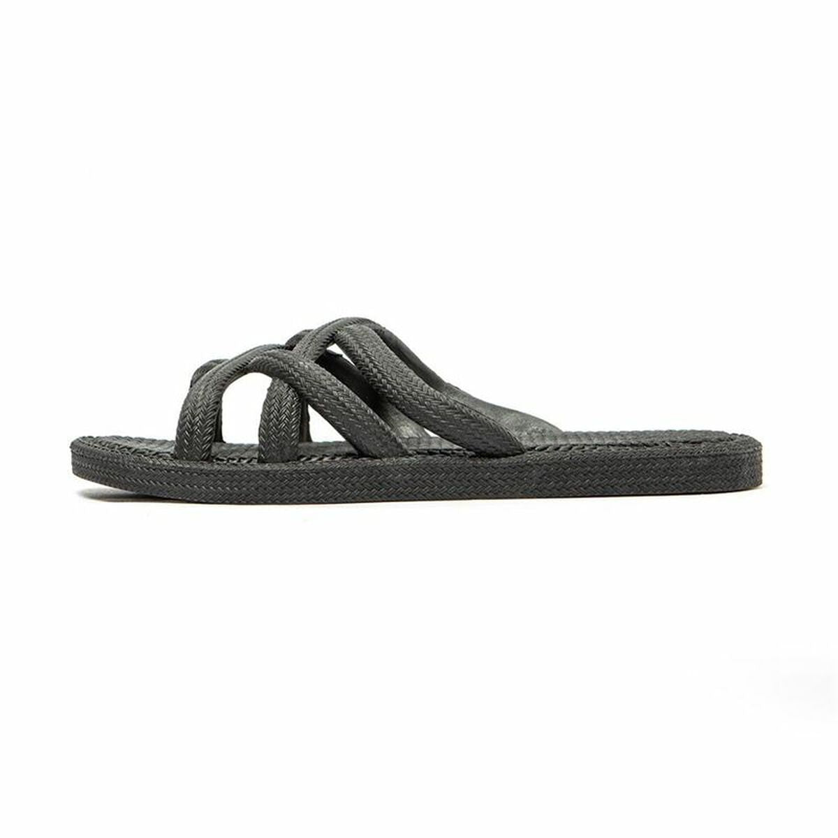 Women's Flip Flops Brasileras Mersin Black-4