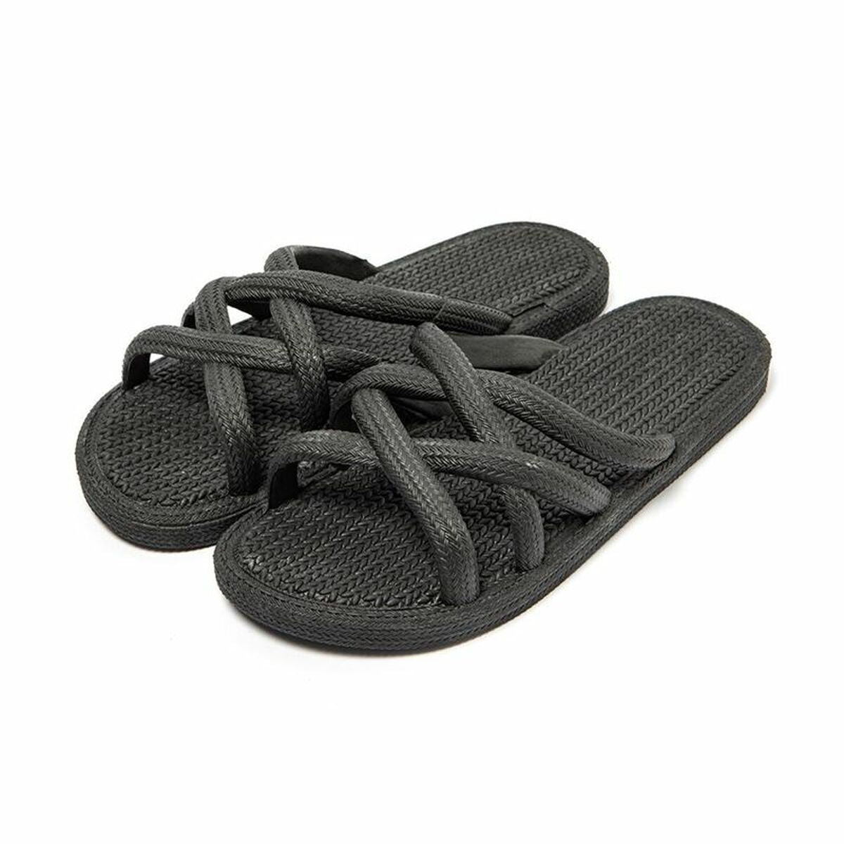 Women's Flip Flops Brasileras Mersin Black-0