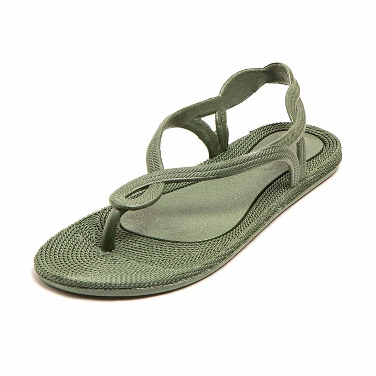 Women's Flip Flops Brasileras Antalya Military Yellow-2
