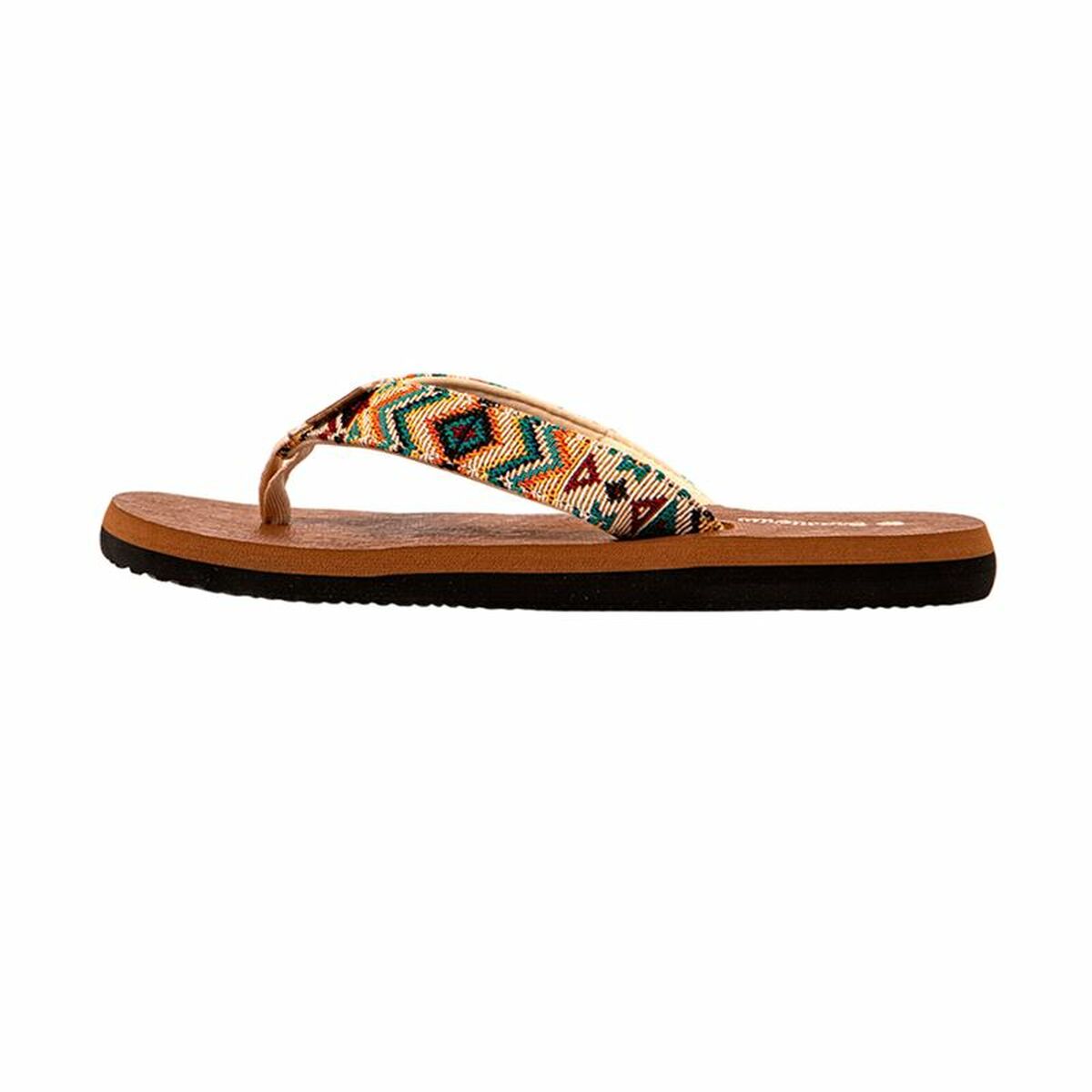 Women's Flip Flops Brasileras Inca Brown-3