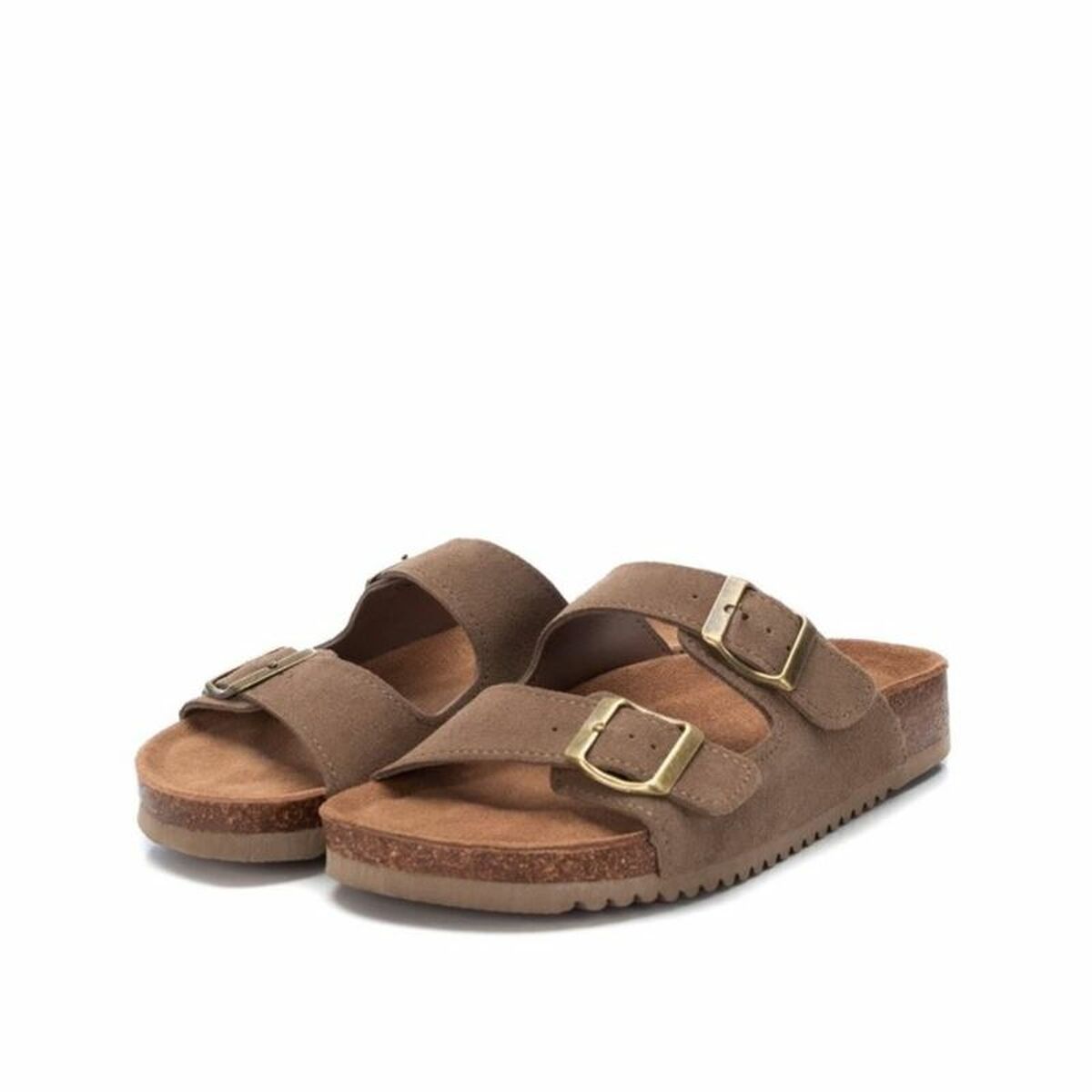 Women's sandals XTI Brown-3