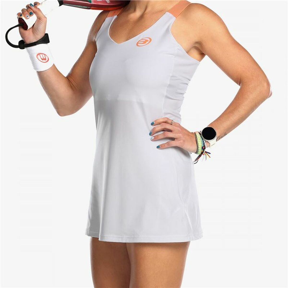 Dress Bullpadel ADAMA White-3