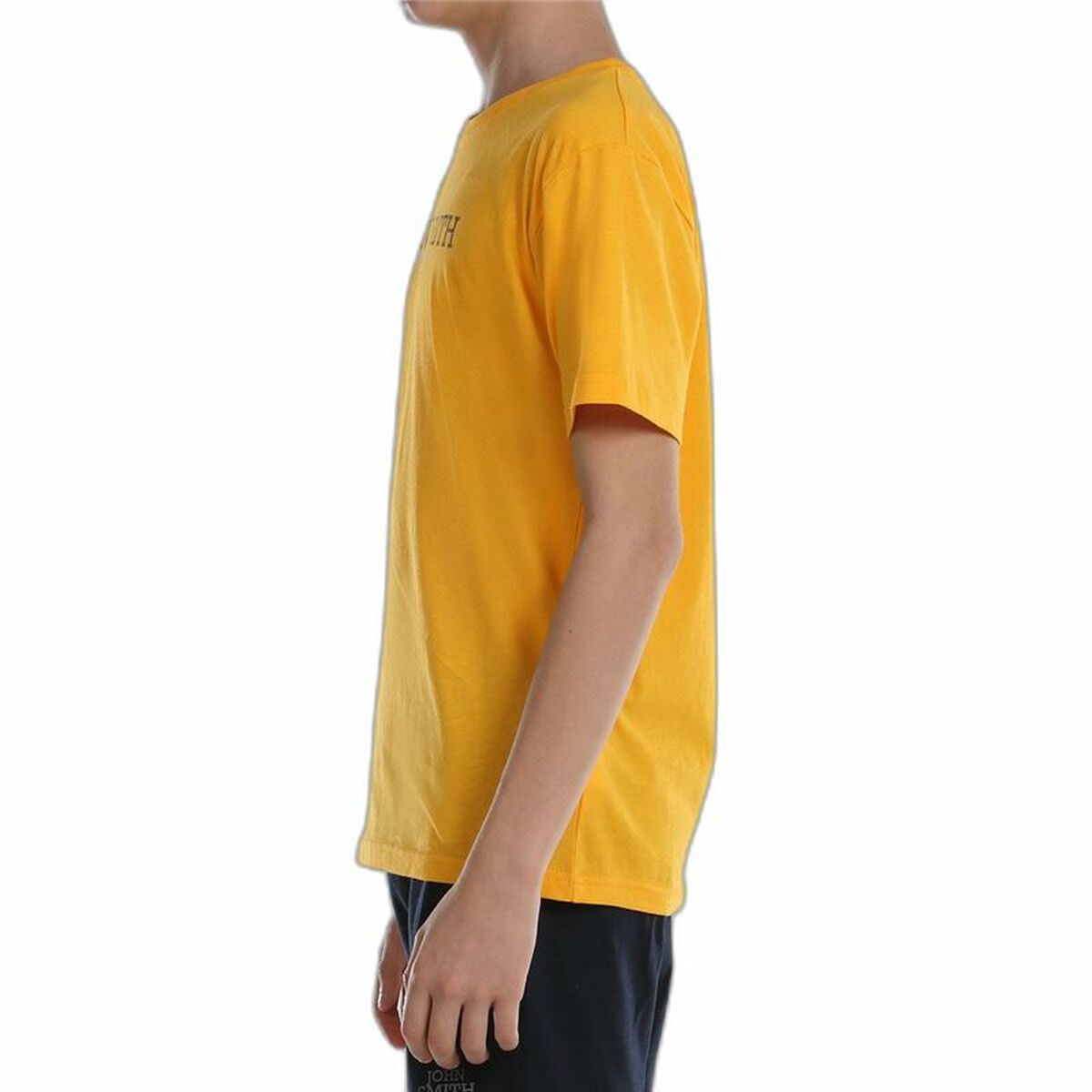 Children’s Short Sleeve T-Shirt John Smith Efebo  Yellow-3