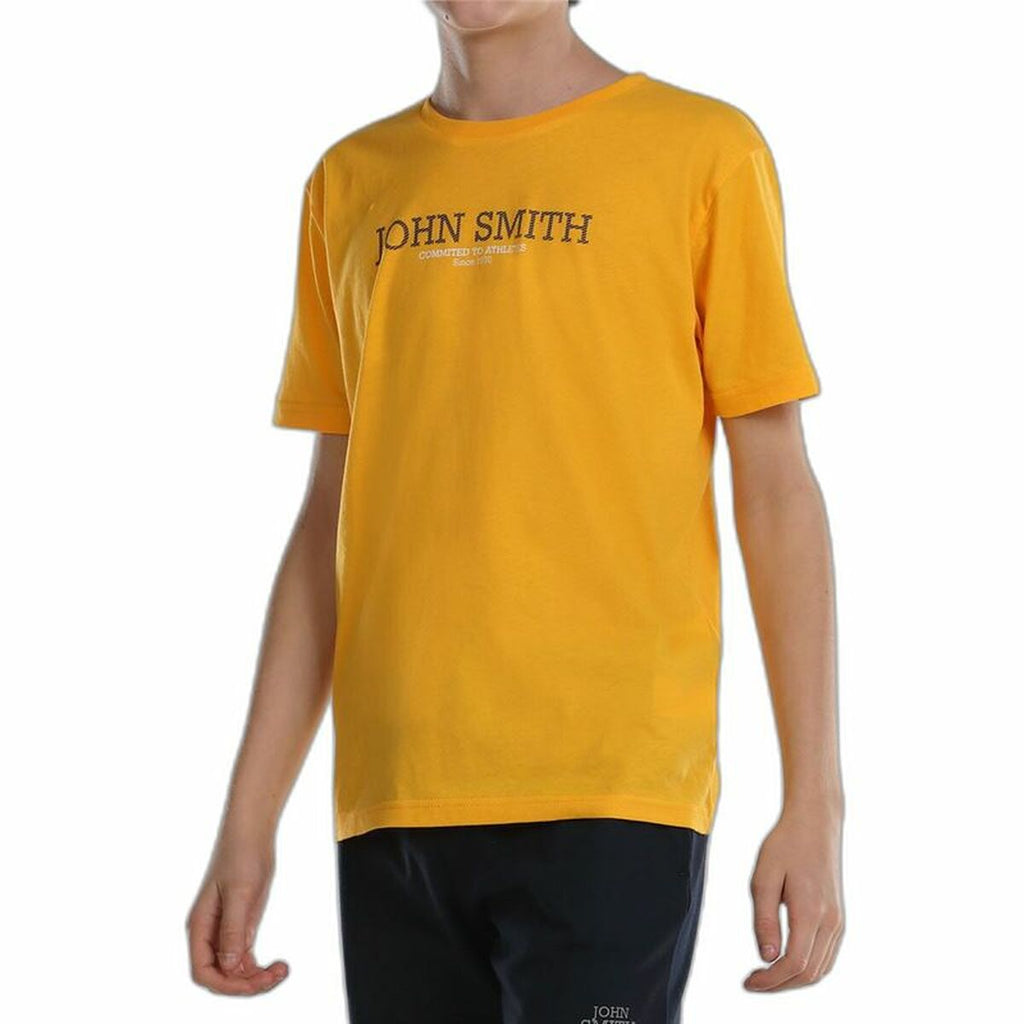 Children’s Short Sleeve T-Shirt John Smith Efebo  Yellow-2