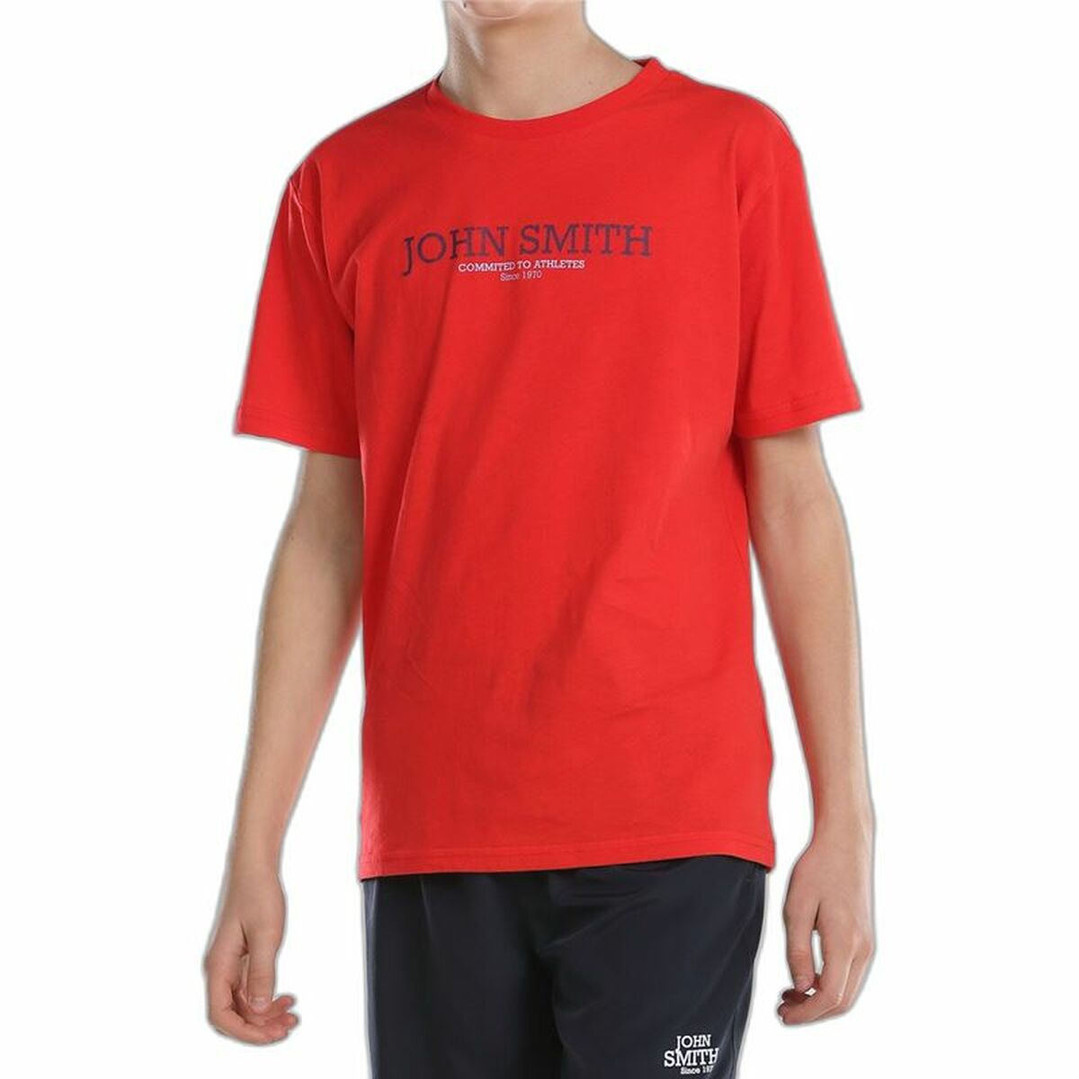 Children’s Short Sleeve T-Shirt John Smith Efebo  Red-2