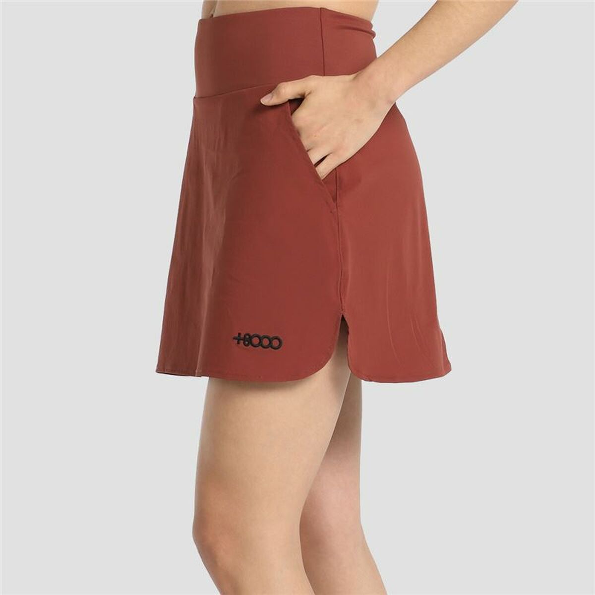 Skirt +8000 Falda de Montana Brown-2