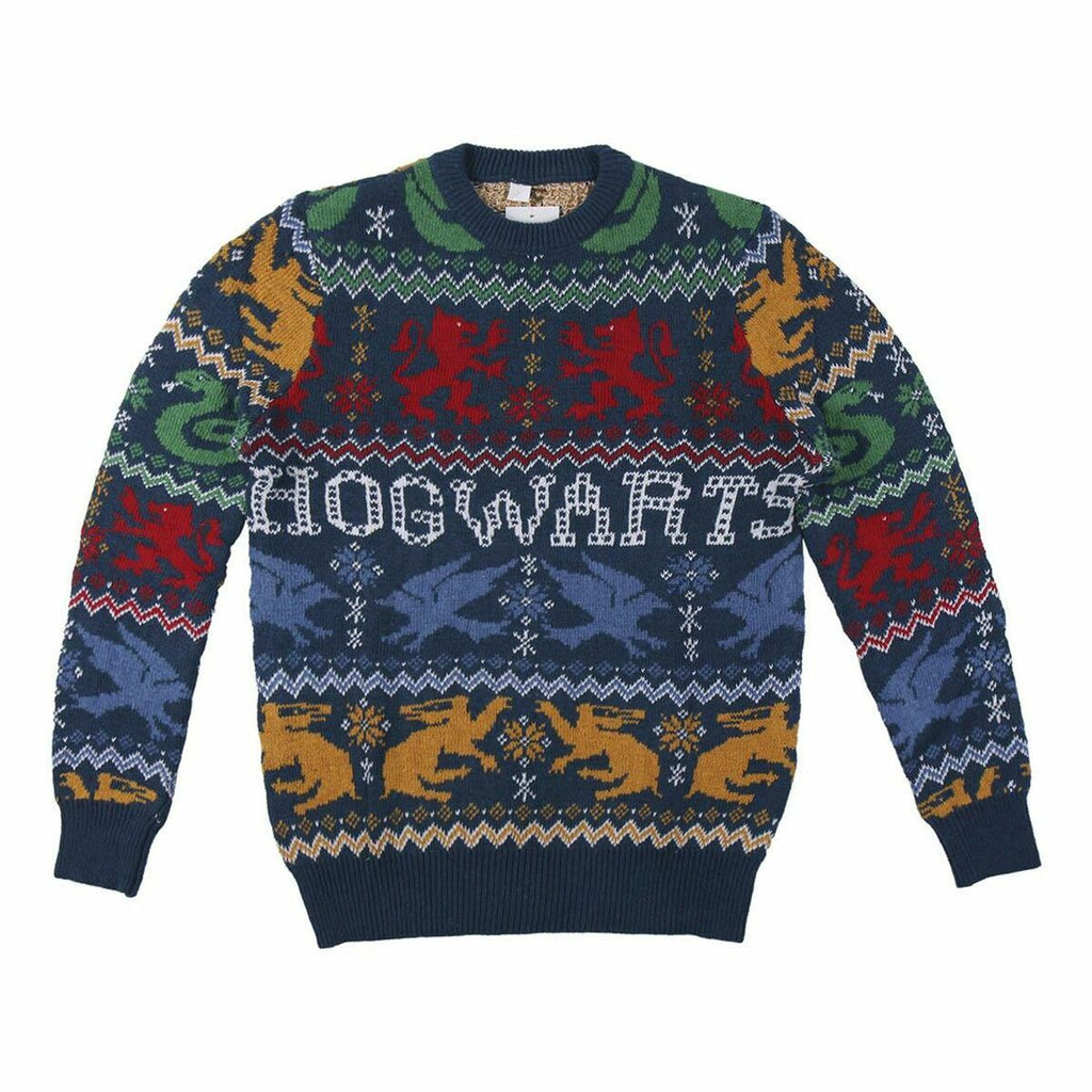 Unisex Jumper Harry Potter Blue-0