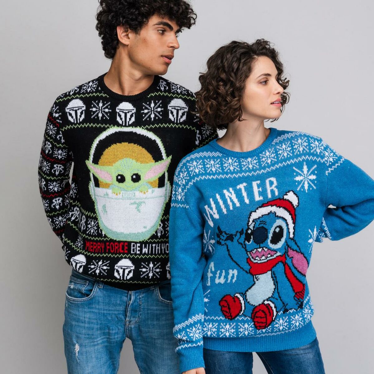 Unisex Jumper The Mandalorian Black-6