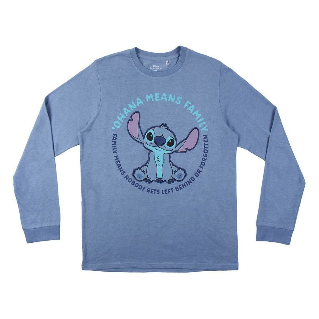 Pyjama Stitch Men Blue (Adults)-1