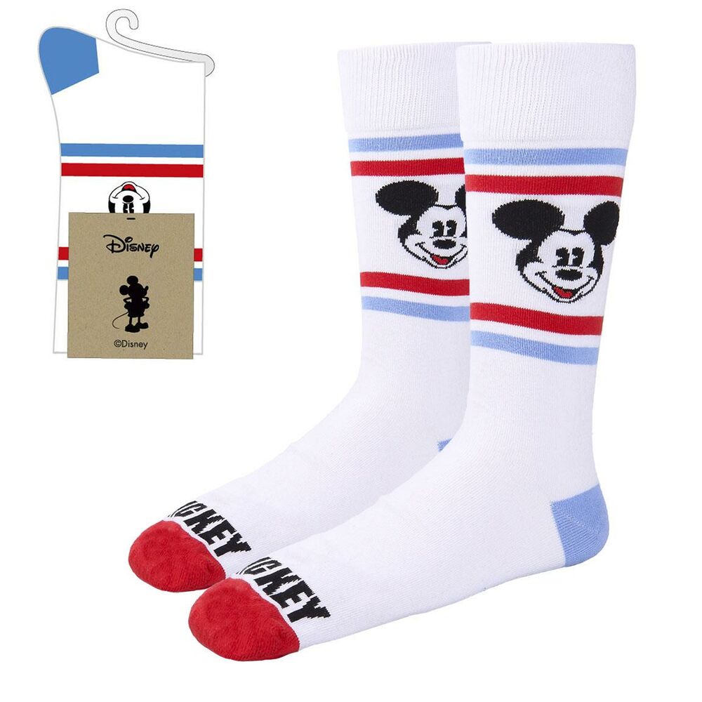 Socks Mickey Mouse White-0