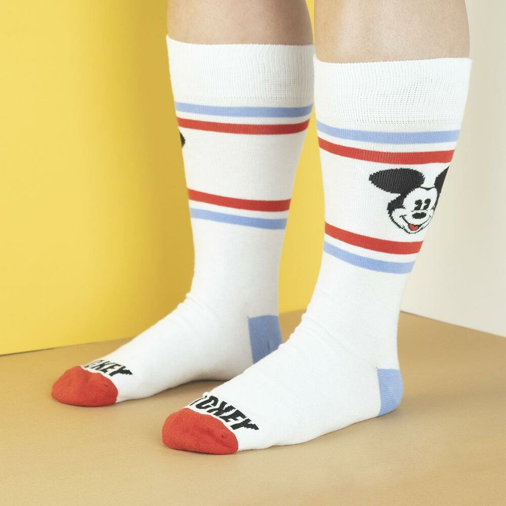 Socks Mickey Mouse White-1