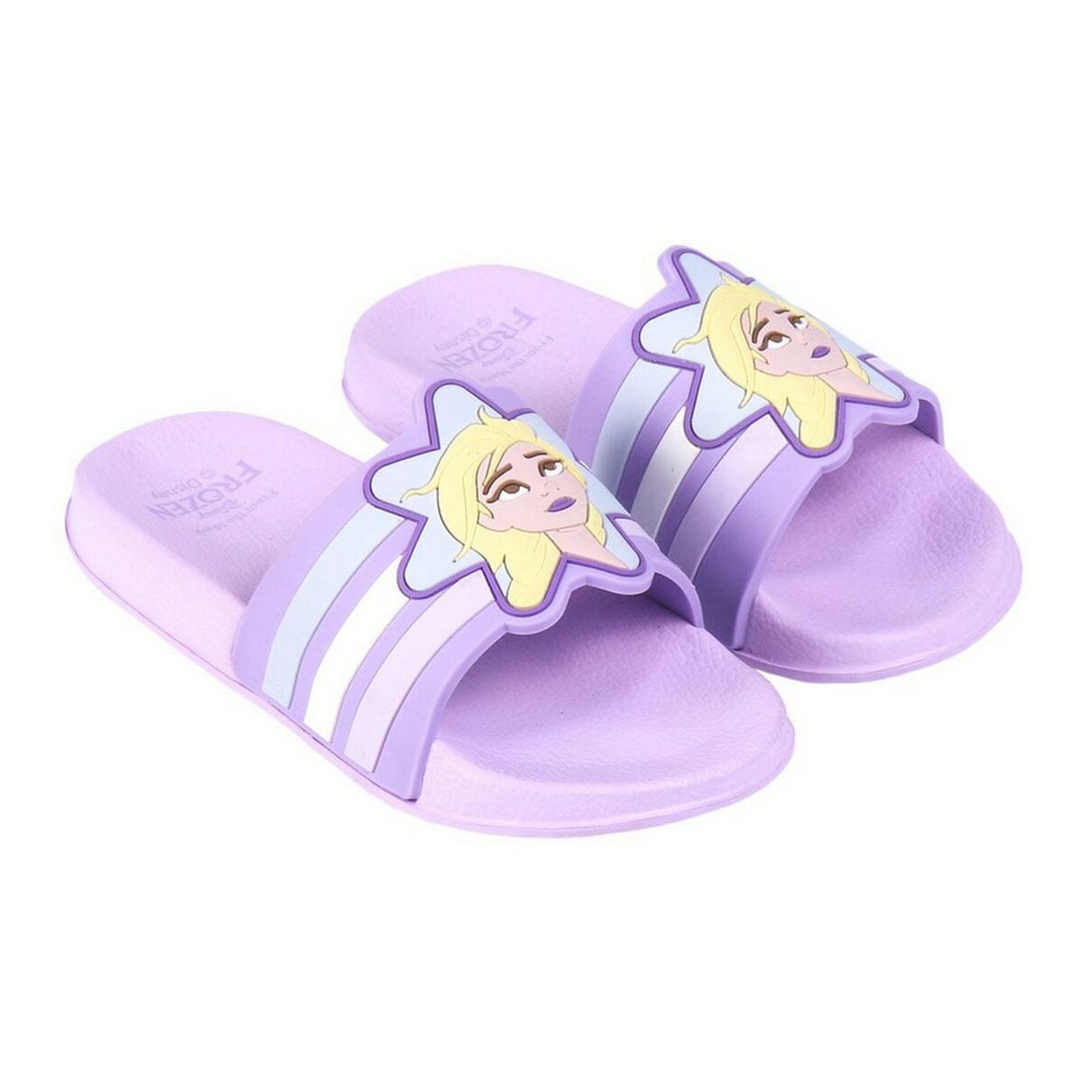 Flip Flops for Children Frozen Lilac-0