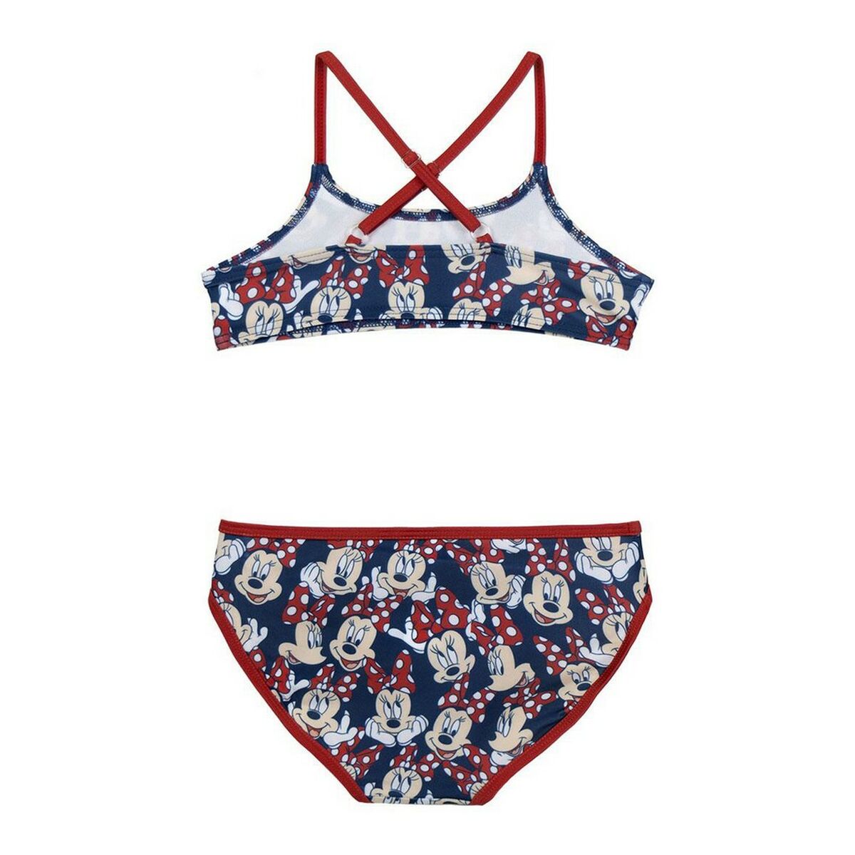 Bikini Bottoms For Girls Minnie Mouse Red-2