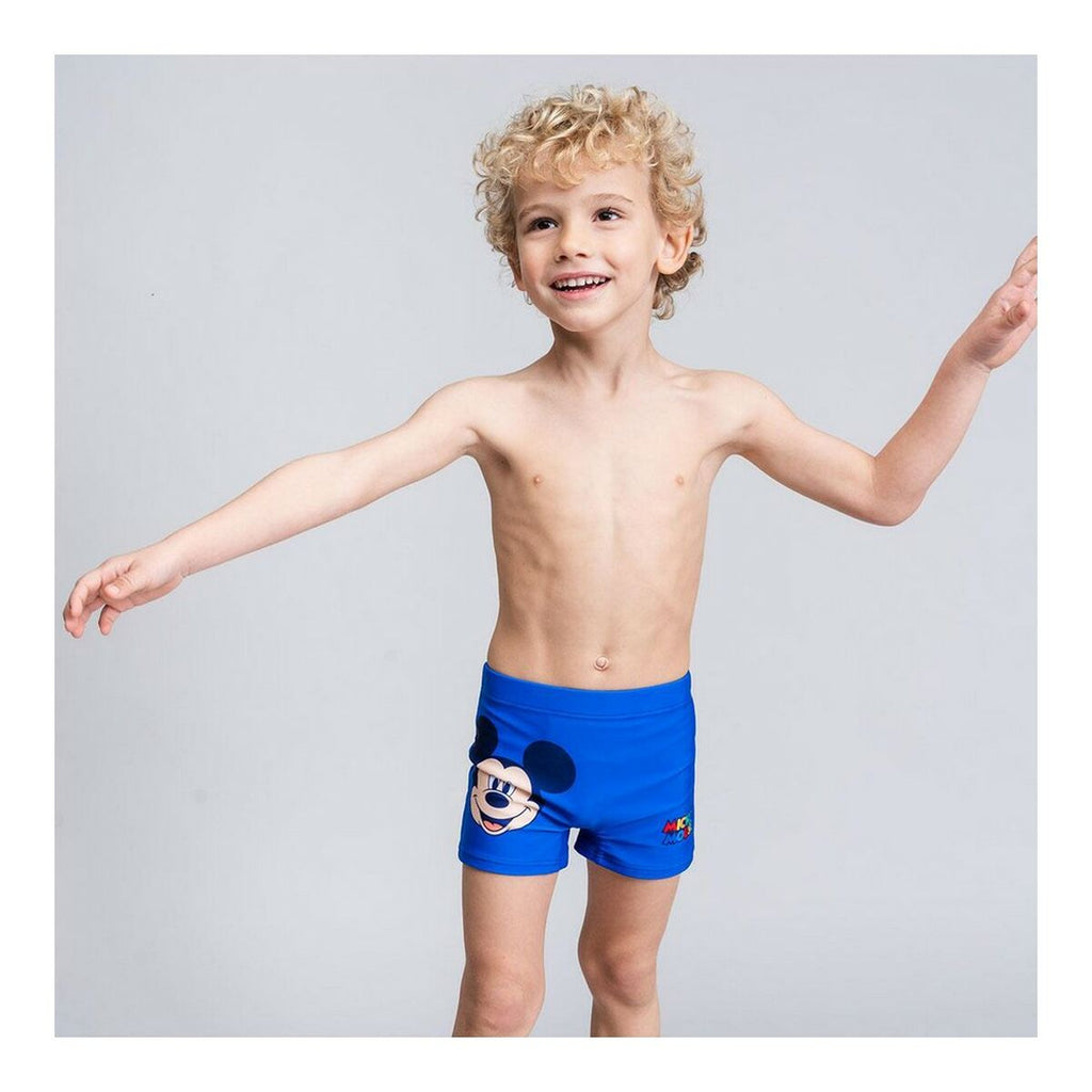 Boys Swim Shorts Mickey Mouse Blue-3