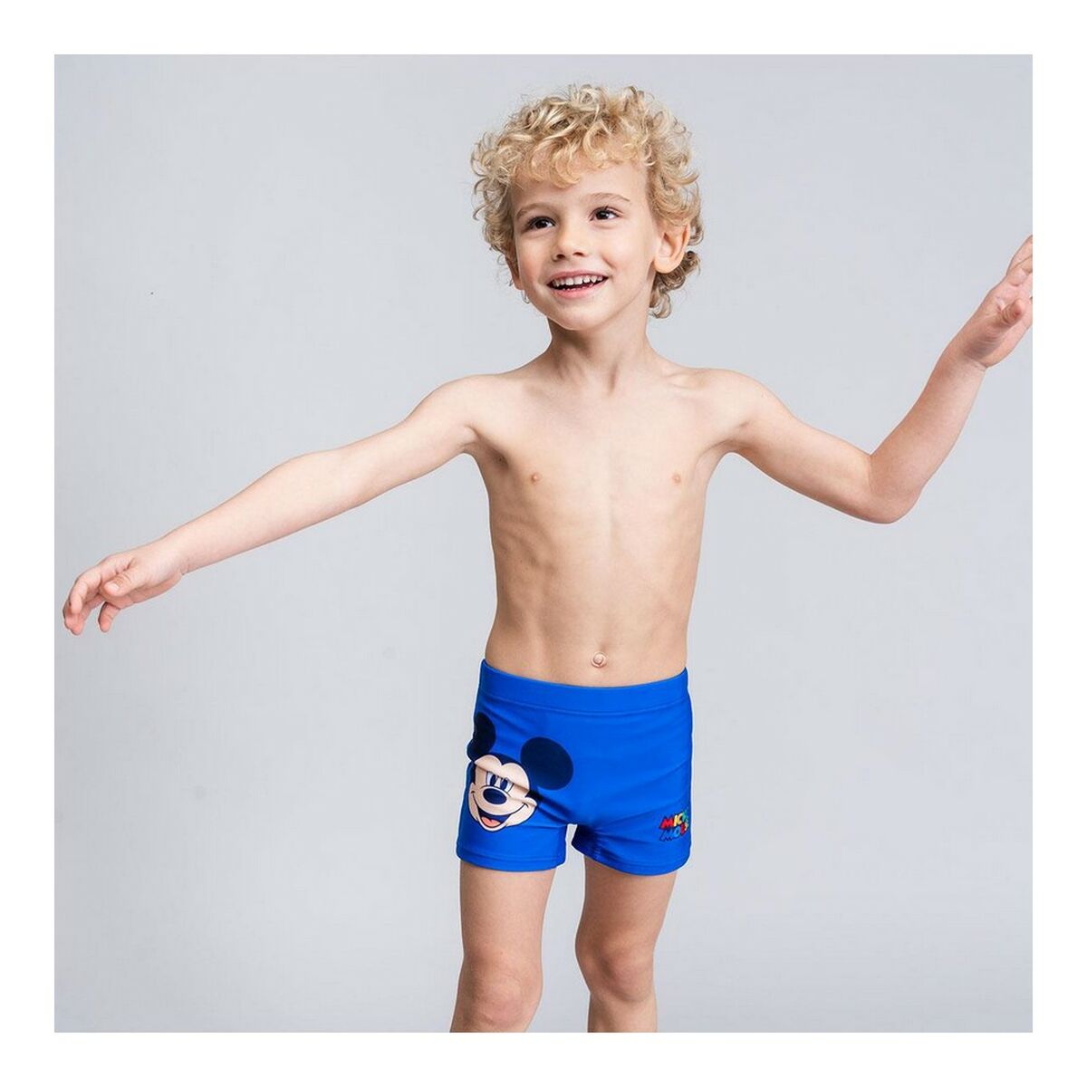Boys Swim Shorts Mickey Mouse Blue-3
