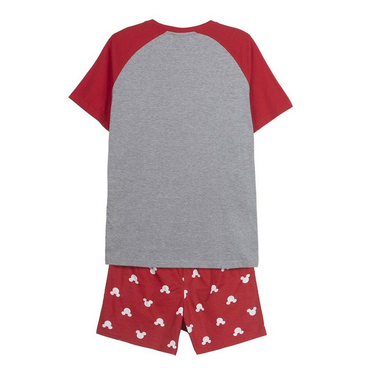 Summer Pyjama Mickey Mouse Red (Adults) Men Grey-6