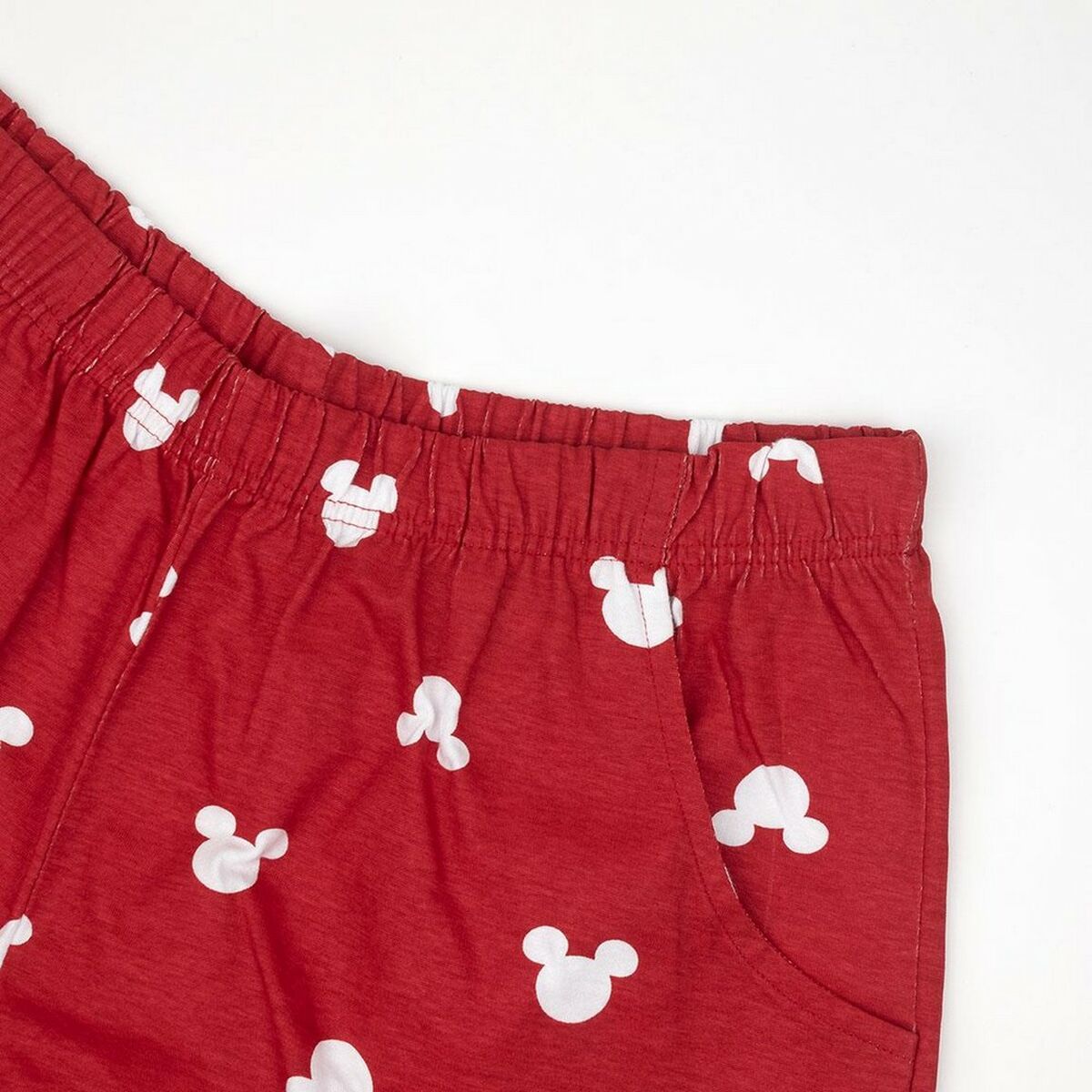 Summer Pyjama Mickey Mouse Red (Adults) Men Grey-2