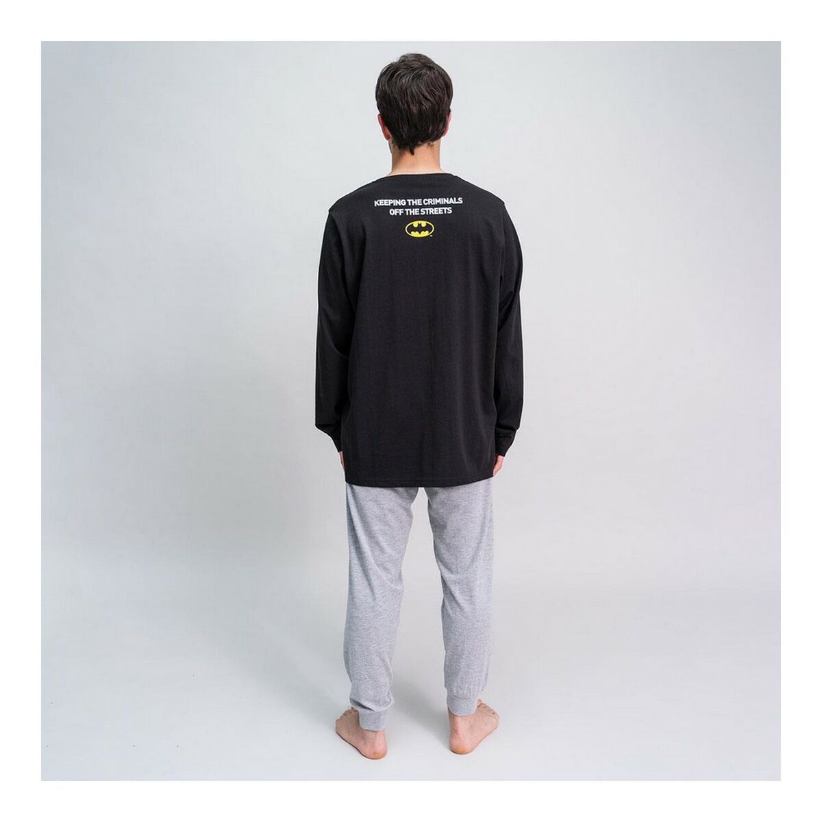 Pyjama Batman Black (Adults) Men-4