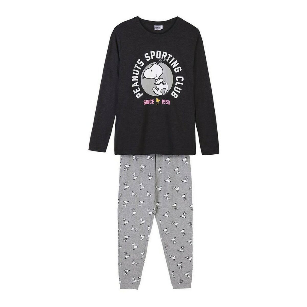 Pyjama Snoopy Grey Lady-0