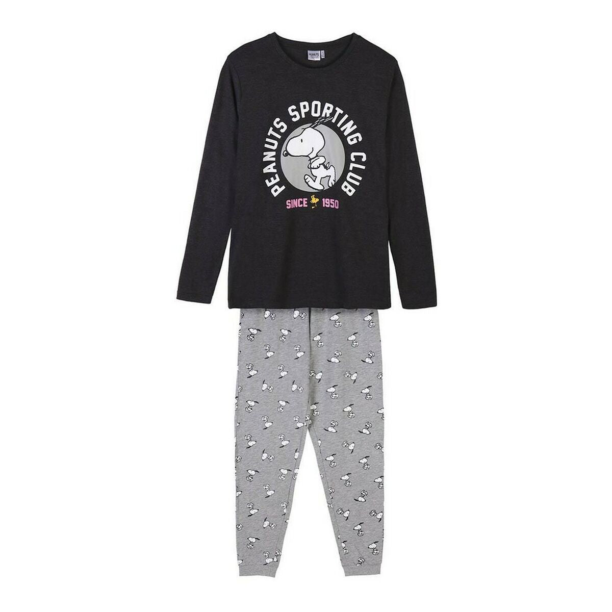 Pyjama Snoopy Grey Lady-0