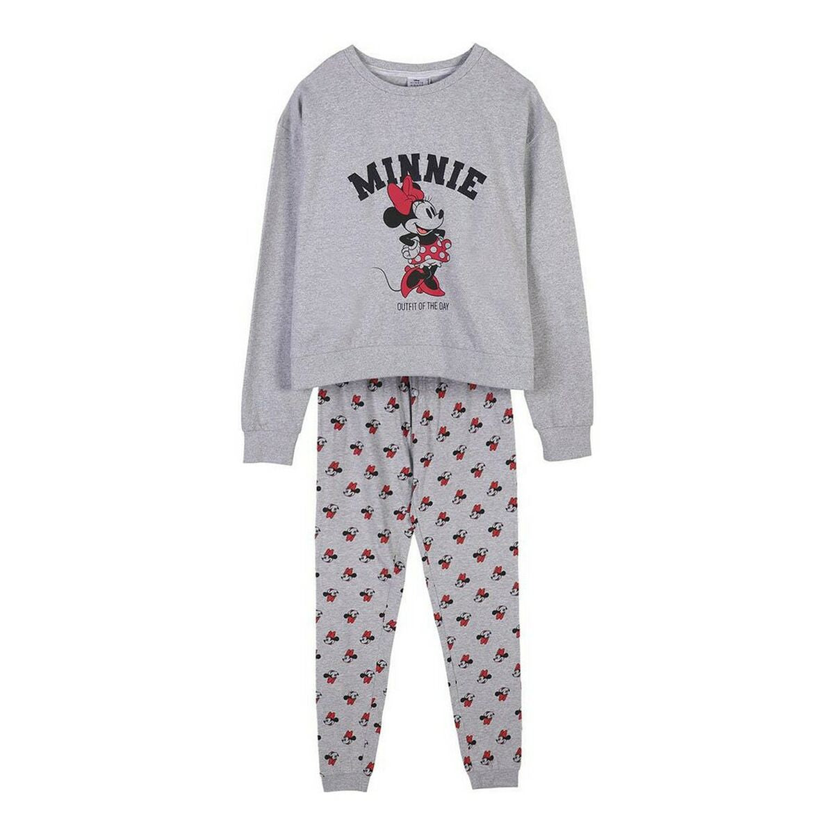 Pyjama Minnie Mouse Lady Grey-0