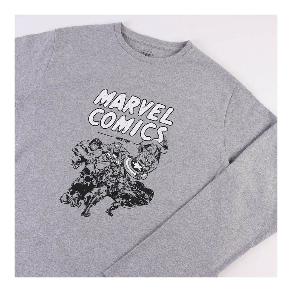 Pyjama Marvel Grey (Adults) Men-8