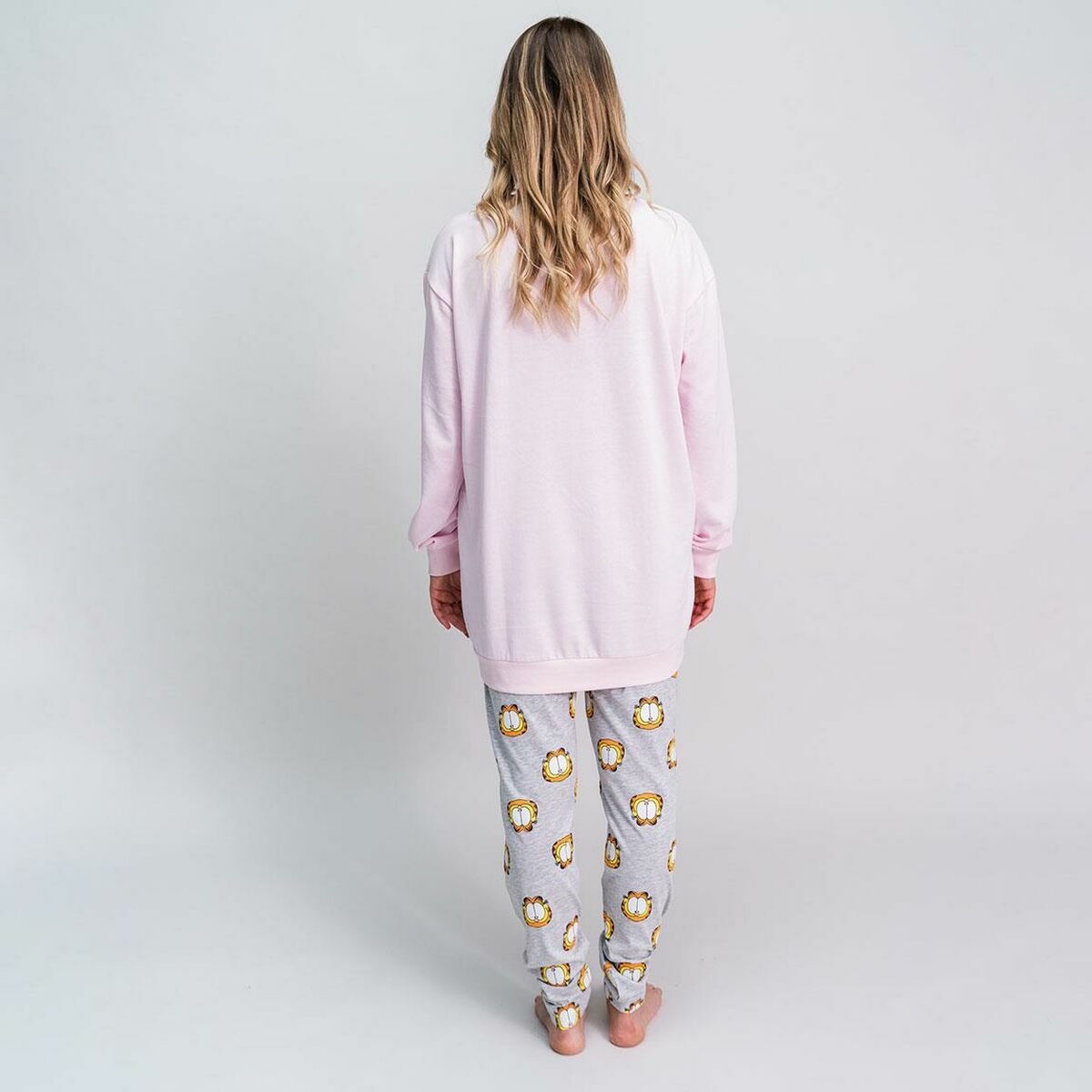 Pyjama Garfield Light Pink-3