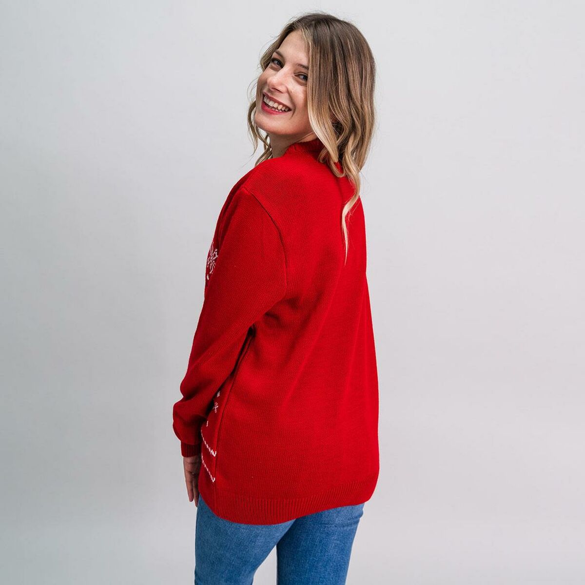Unisex Jumper Snoopy Red-6
