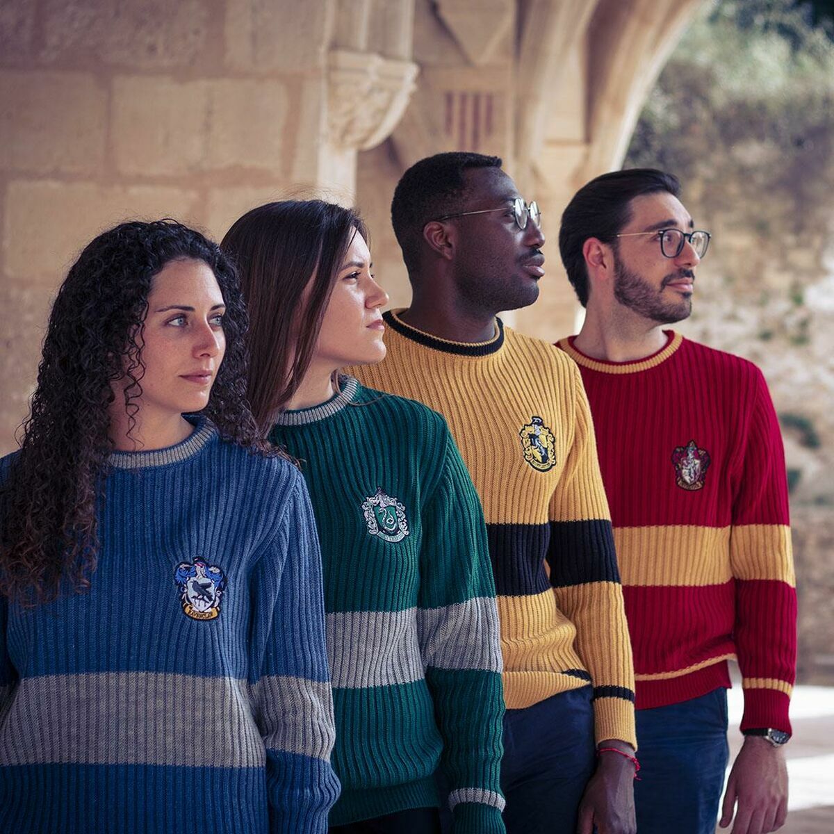 Unisex Jumper Harry Potter Yellow-1