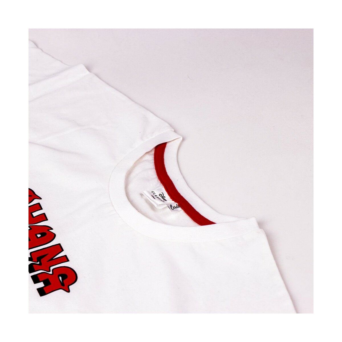Women’s Short Sleeve T-Shirt Stitch White-2