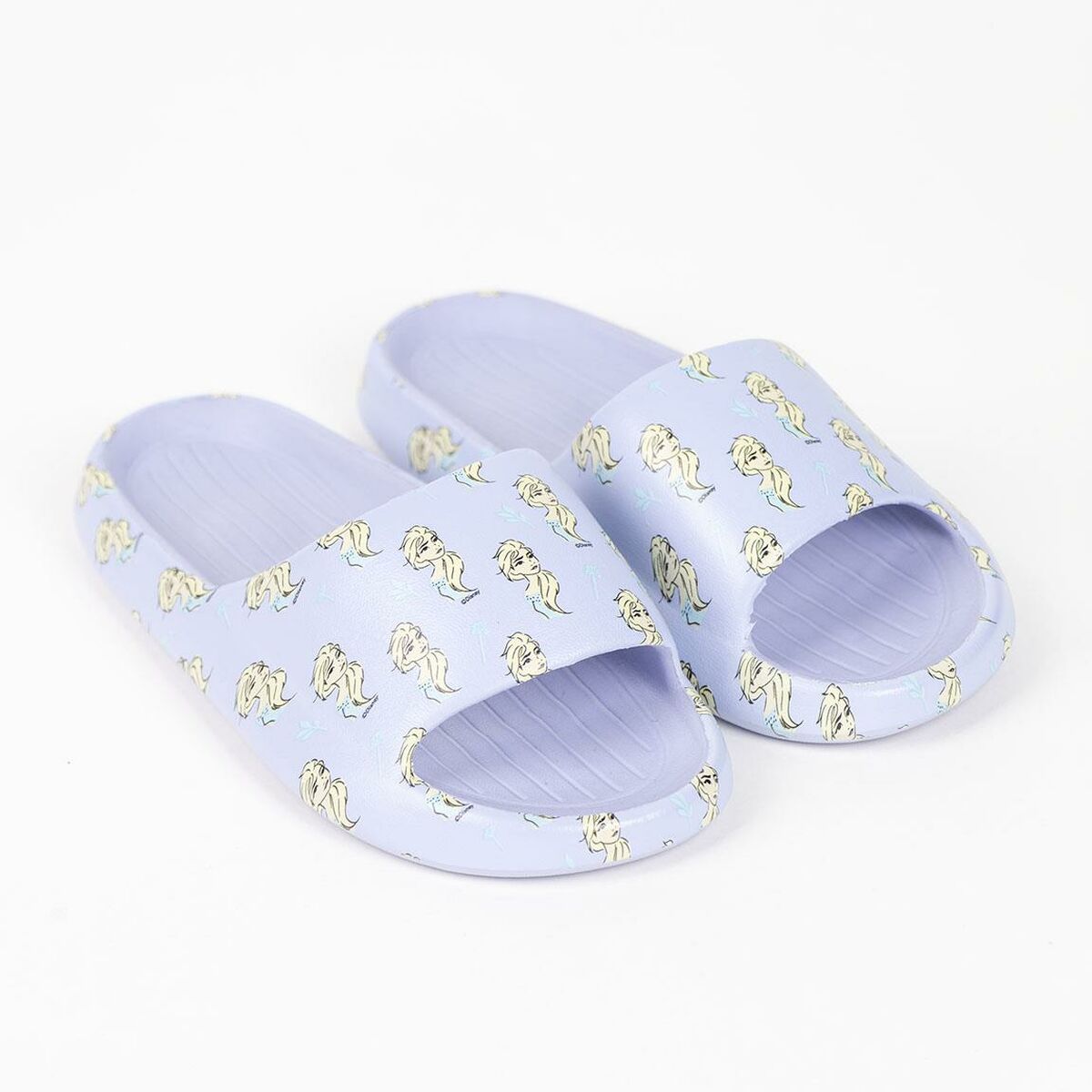Flip Flops for Children Frozen Purple-3