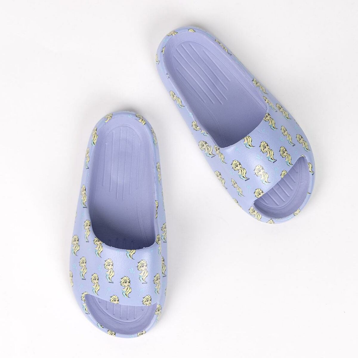 Flip Flops for Children Frozen Purple-2