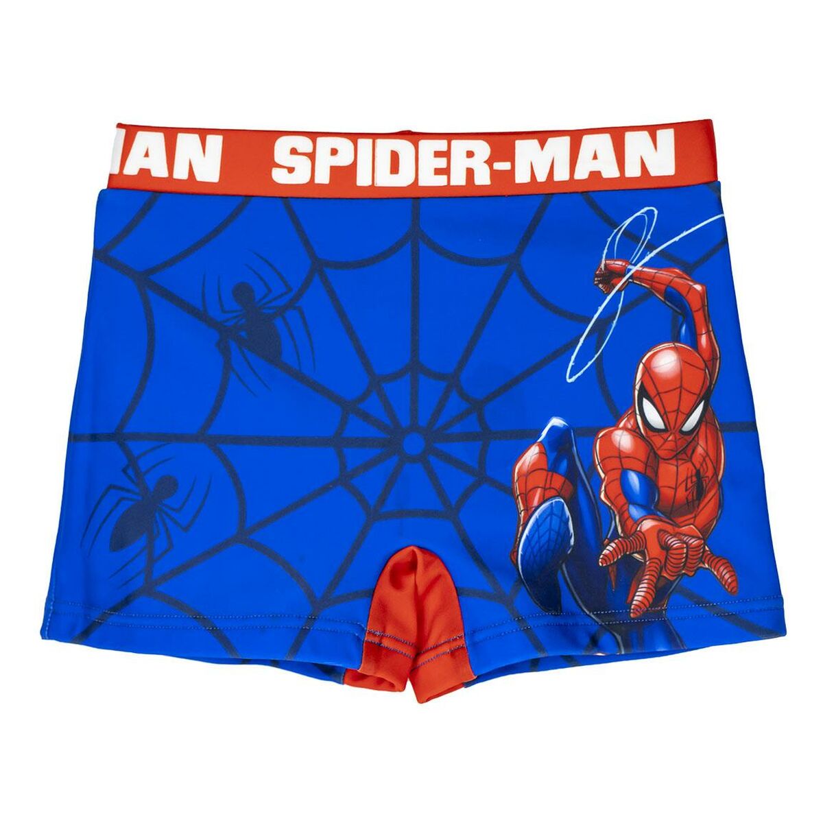 Boys Swim Shorts Spider-Man Red-0