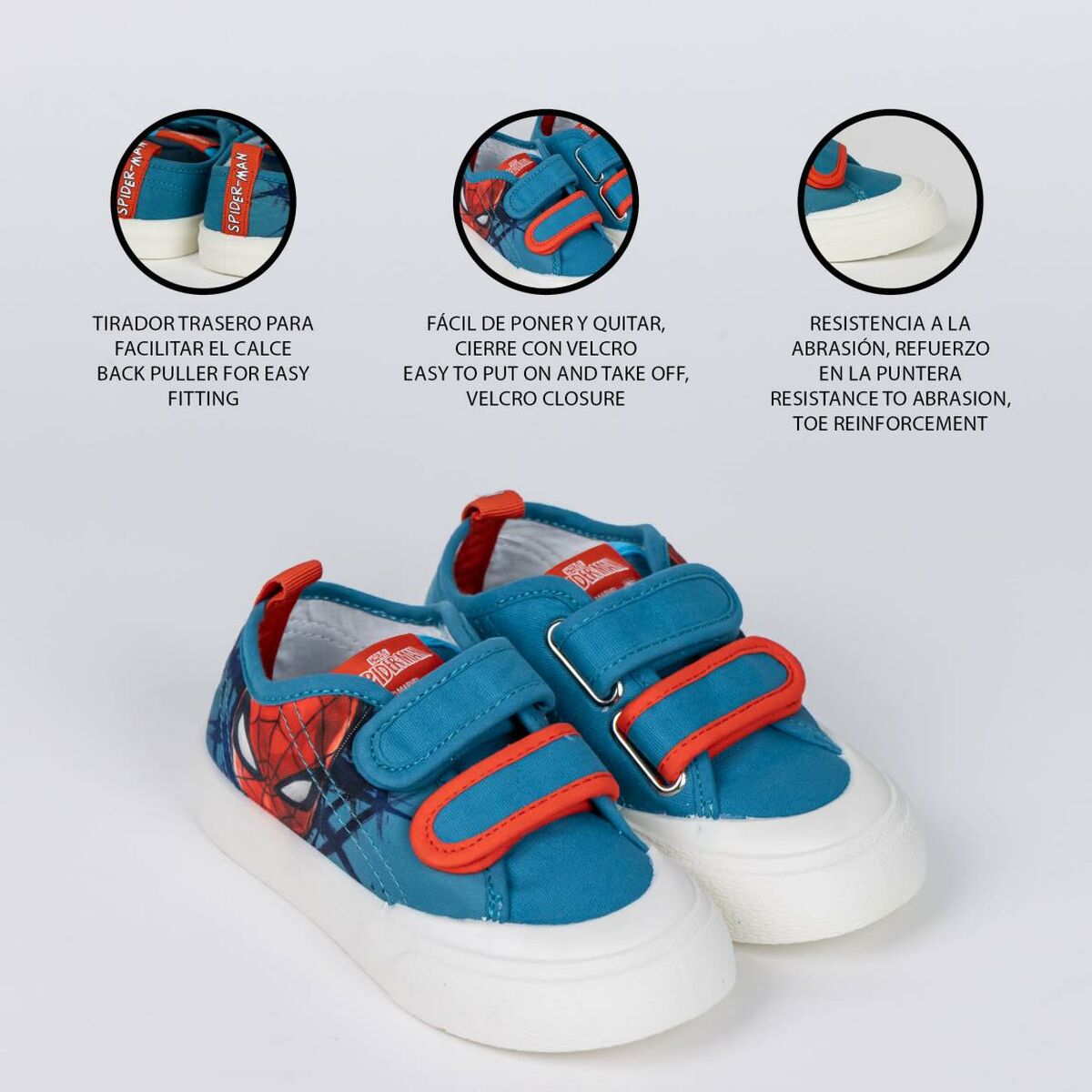 Sports Shoes for Kids Spider-Man Blue-3