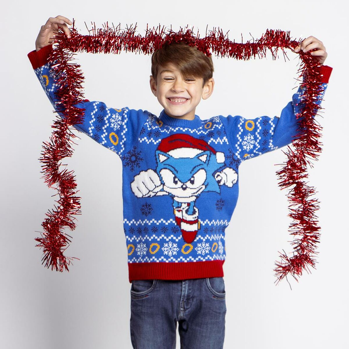 Unisex Jumper Sonic Blue-4