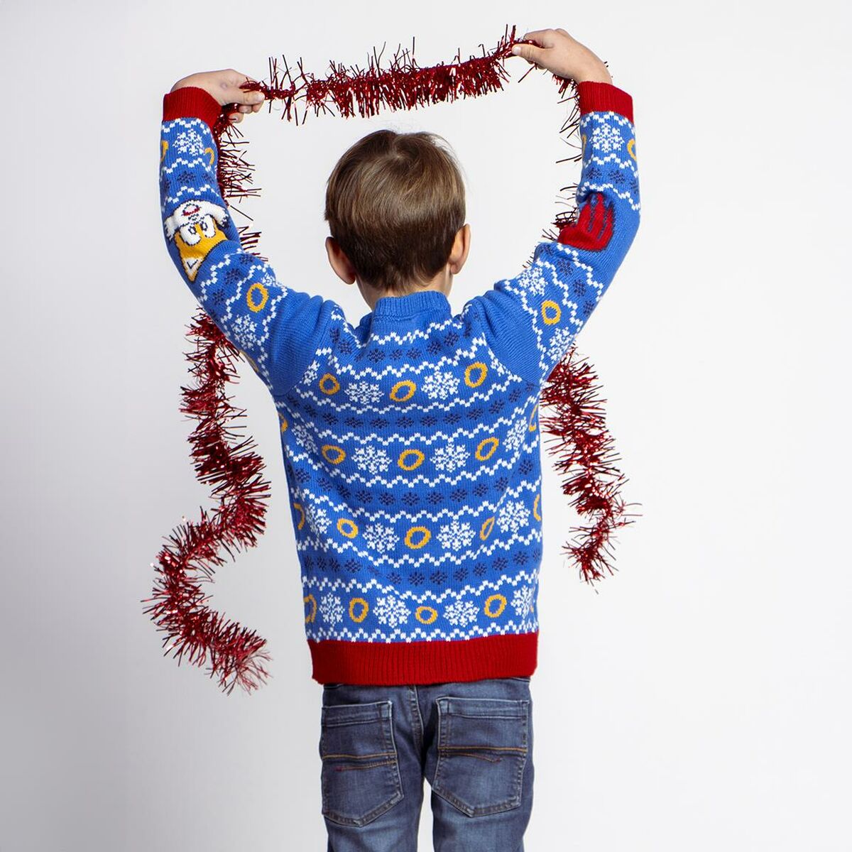 Unisex Jumper Sonic Blue-3