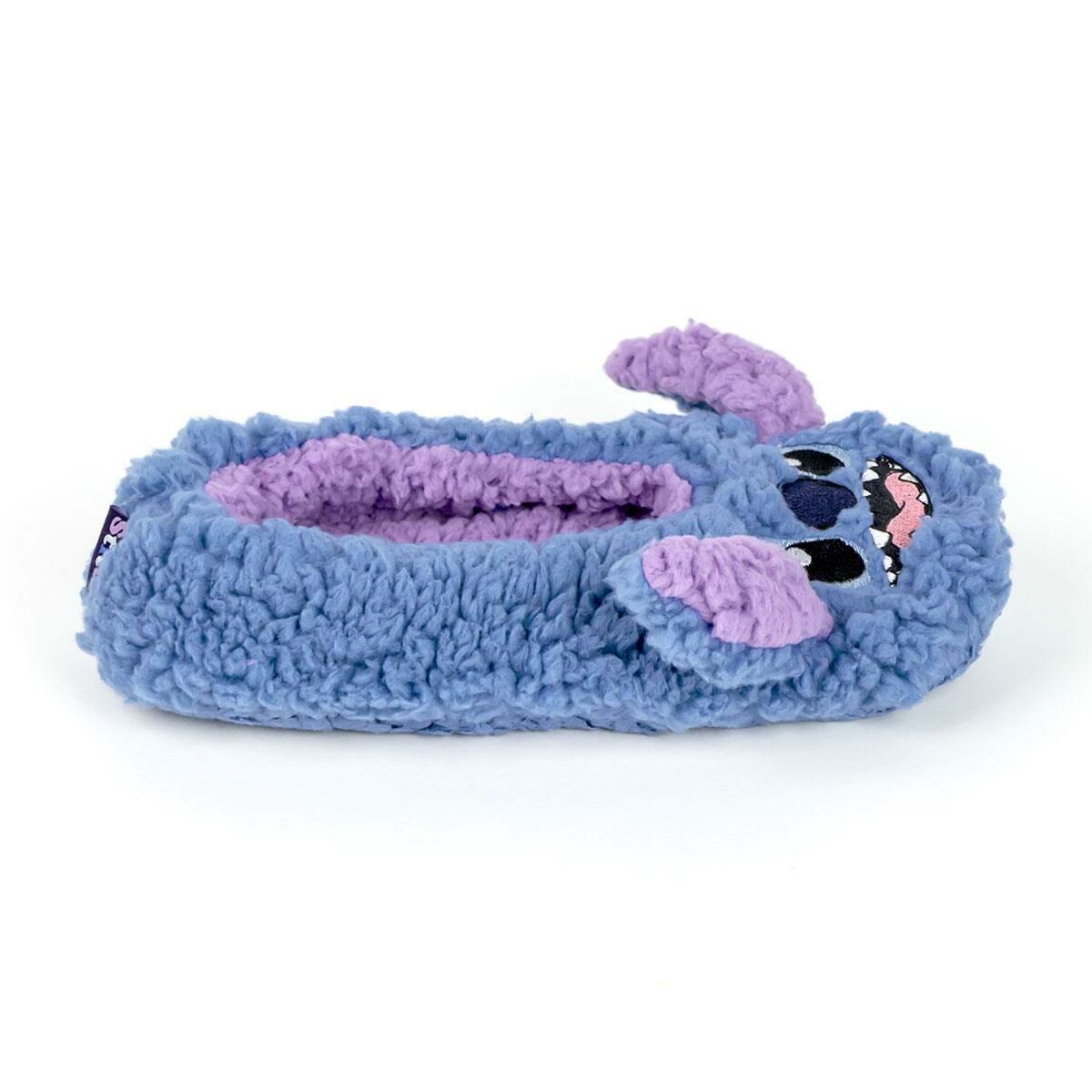 House Slippers Stitch Blue-5