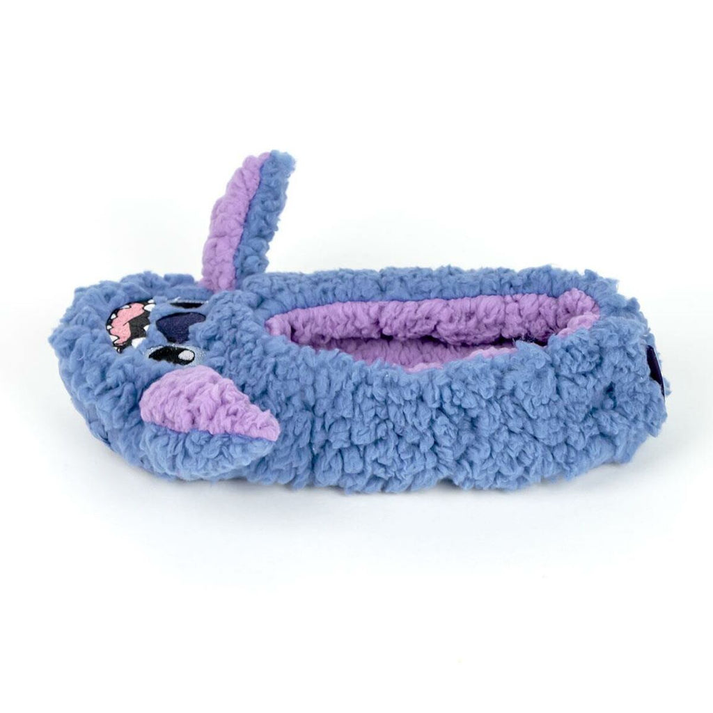 House Slippers Stitch Blue-4