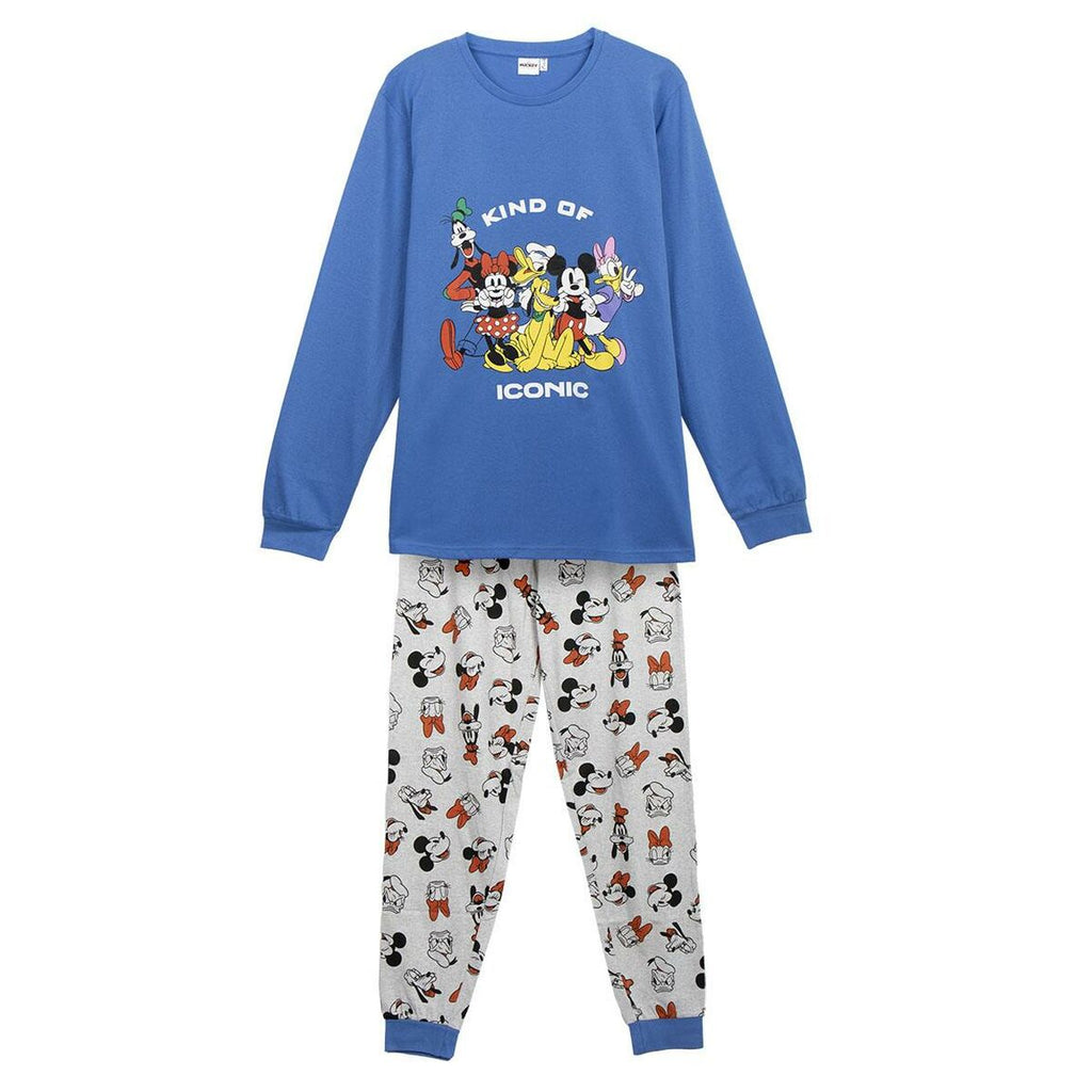 Pyjama Mickey Mouse Blue (Adults)-0