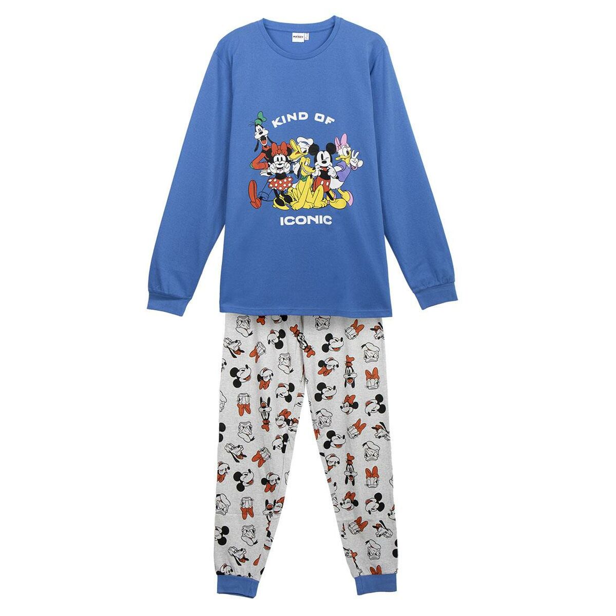 Pyjama Mickey Mouse Blue (Adults)-0