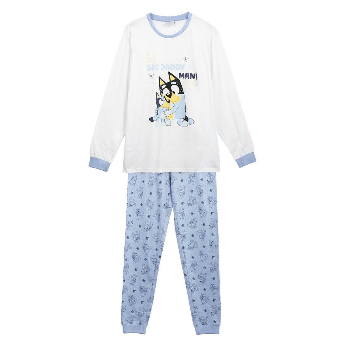 Pyjama Bluey Blue (Adults)-0