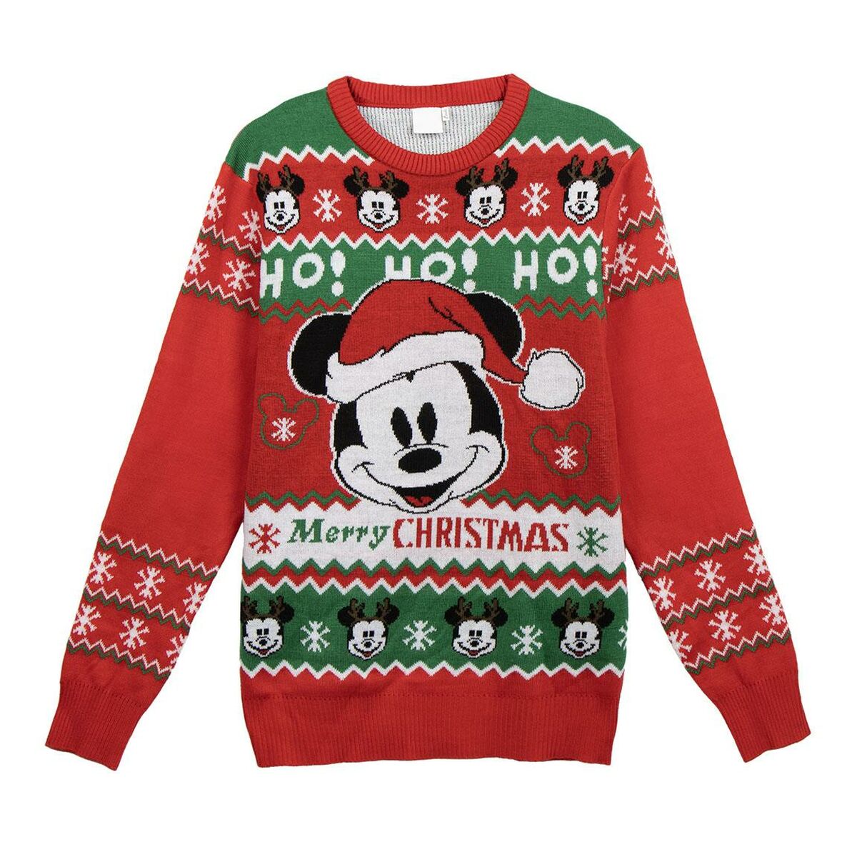 Men’s Jumper Mickey Mouse Red-0