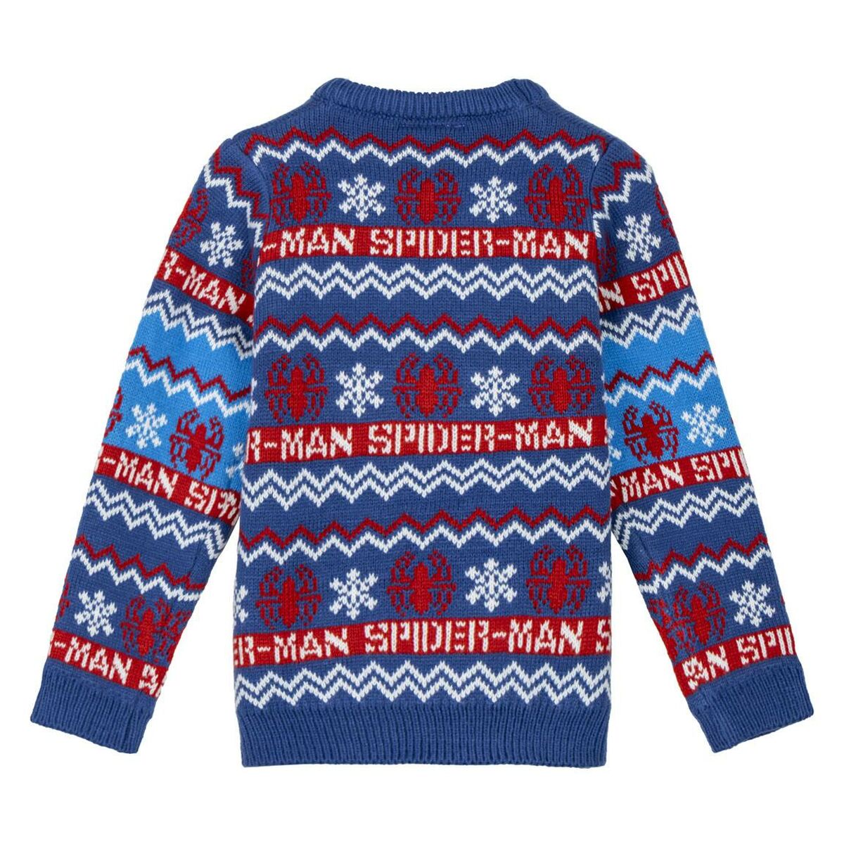 Unisex Jumper Spider-Man Blue-4