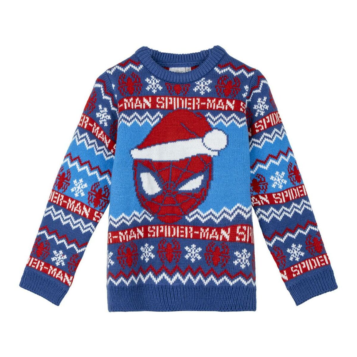 Unisex Jumper Spider-Man Blue-0