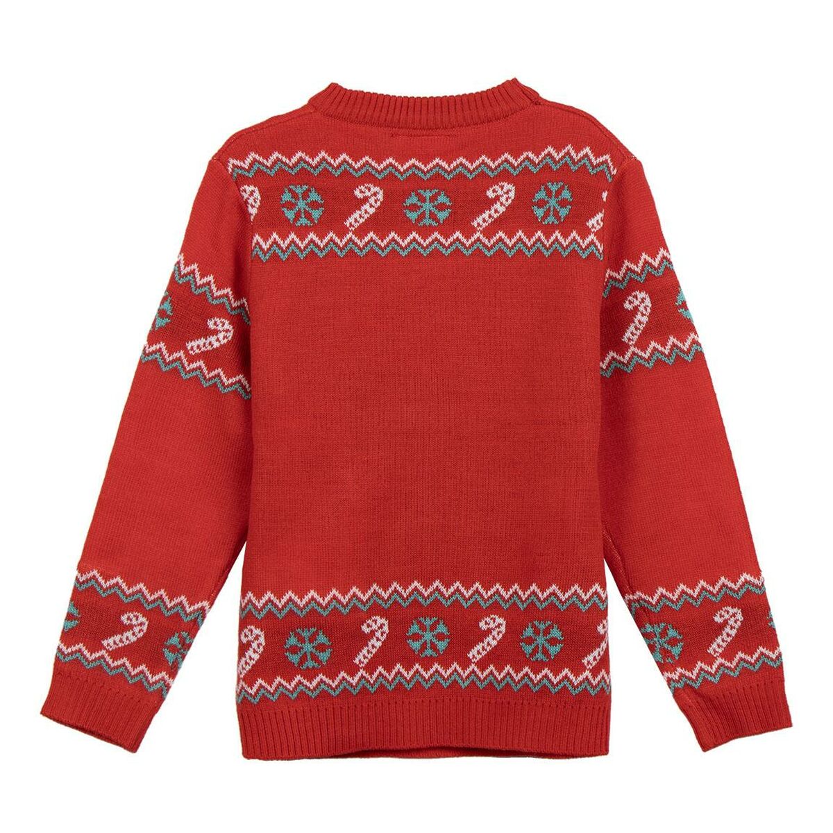 Unisex Jumper Stitch Red-1