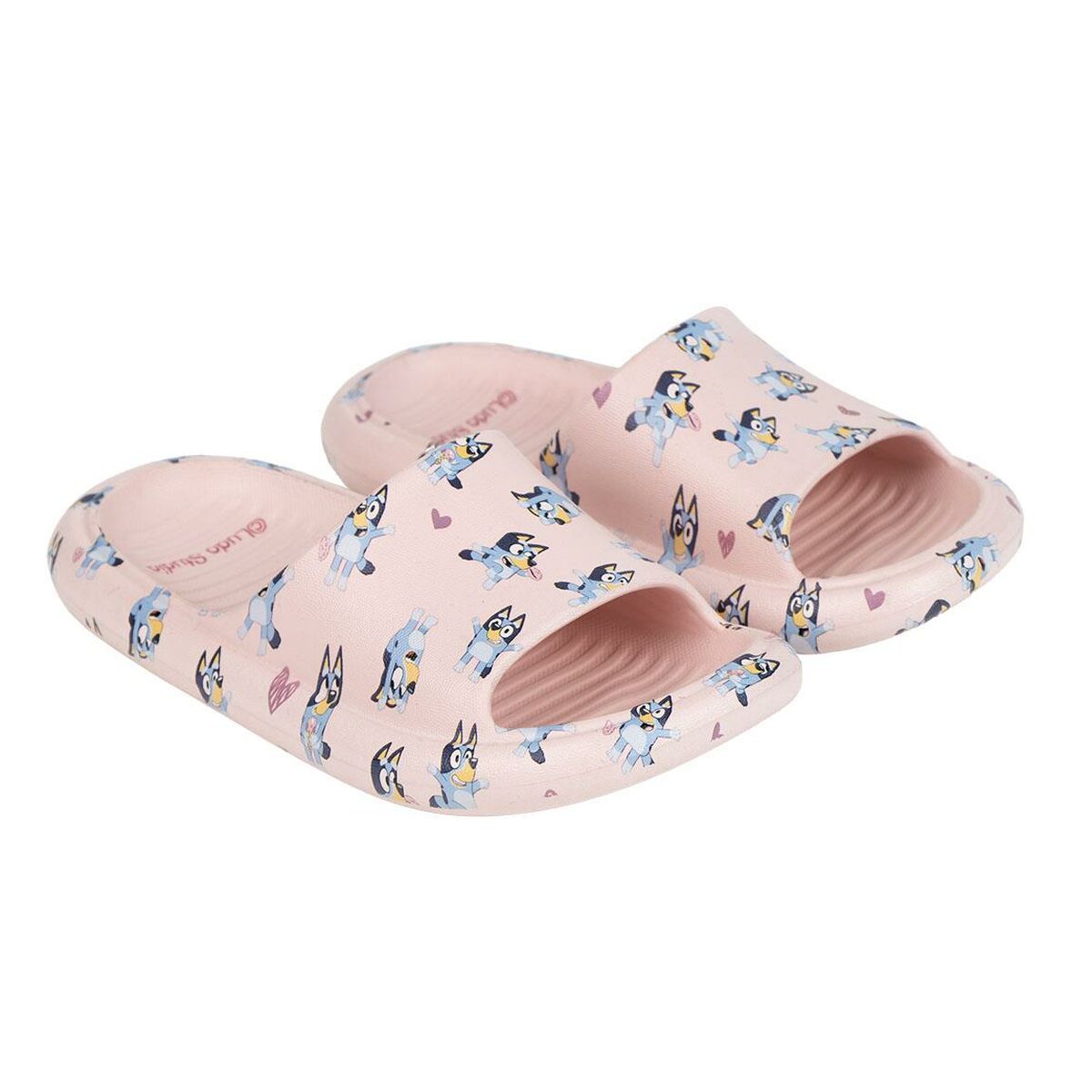 Swimming Pool Slippers Bluey Pink-0
