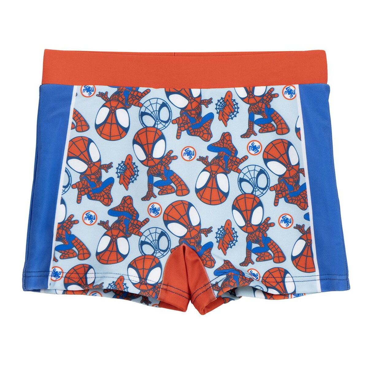 Boys Swim Shorts Spidey Blue-0